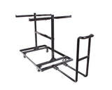 Empty - 30 Capacity Storage Cart - Bike Rack Barricades | Queue Solutions