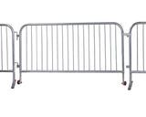 79" x 44" Closed - Wheeled Access Gates - Bike Rack Barricades | Queue Solutions