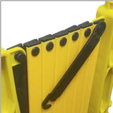 Folded - FlexMaster 110 Folding 11' - Expanding Barricade | Queue Solutions