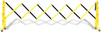 FlexMaster110 Expandable 11ft Crowd Control Barricade w Wheels, QueueSolutions FM110