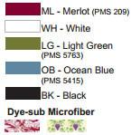 Color Options - Super-Duty Microfiber Rope 1.5" High Density Cotton Core