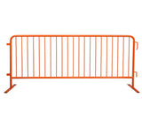 Orange Flat Feet - CrowdMaster 1000 "The Beast" - Steel Barricades | Queue Solutions