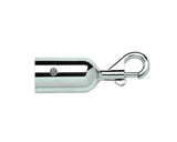 Replacement Heavy-Duty Outdoor Snap End For 1.5in Diameter Barrier Rope, QueueSolutions SEHD-PC