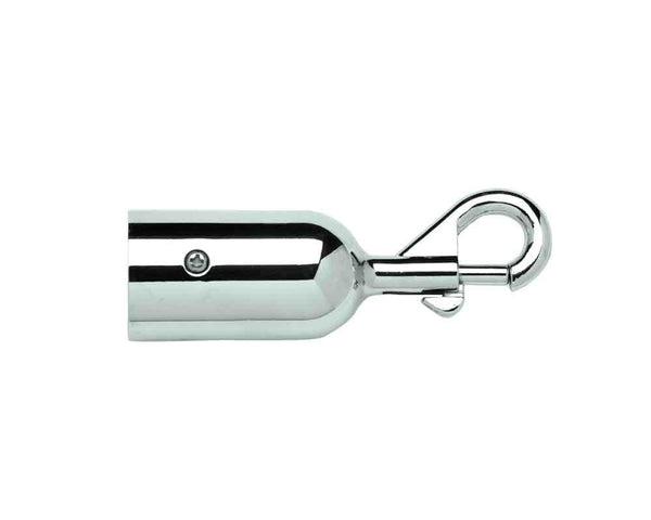 Replacement Heavy-Duty Outdoor Snap End For 1.5in Diameter Barrier Rope, QueueSolutions SEHD-PC