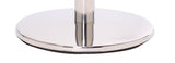 Base Design -QueuePro 250 Clear Tube Premium Retractable Belt - Polished Steel