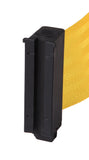 Universal Belt End - WallPro 450 Wall Mount Retractable 25' Belt Barrier Yellow or Black