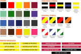 Belt Options - Outdoor Belt Stanchions - WeatherMaster 250 Yellow | Queue Solutions