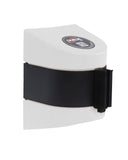 WallPro 450 Wall Mount Retractable 25' Belt Barrier White