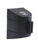 WallPro 400 Wall Mount Retractable Belt Barrier Black