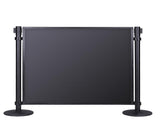 Black Stanchion Panel Wall