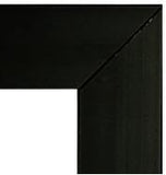 Black - Post-N-Panel Heavy-Duty Aluminum Frame Barriers - Glass/Acrylic Insert