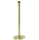Contemporary Base - Event-Grade Ball Top Conventional Post & Rope Stanchion