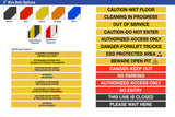 Belt Options - SafetyPro Twin Xtra Industrial-Tough Retractable Belt Barrier - Orange