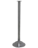 Dome Base Event-Grade Flat Top Conventional Post & Rope Stanchion
