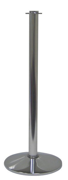 Event-Grade Flat Top Conventional Post & Rope Stanchion Post, Visiontron ST600S-PA