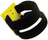 Velcro Mount - Retracta-Belt Hyper-Strength Wall Mount Barrier - Yellow